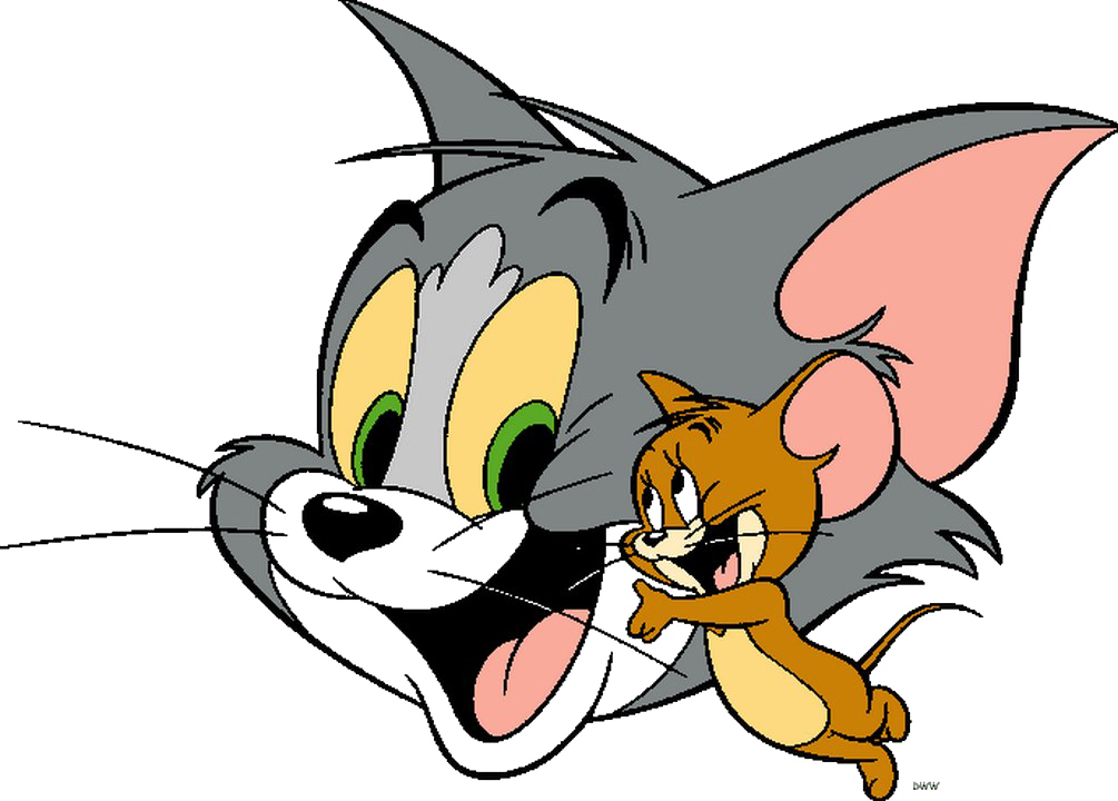 Tom and Jerry Logo 26 iron on paper